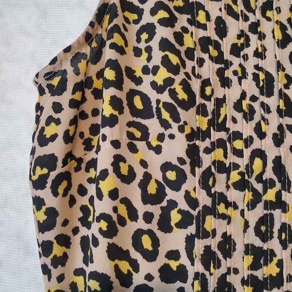 Nanette Lepore Beige Leopard Dress - Picture 2 of 5